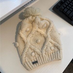 VANS WHITE/CREAM BEANIE